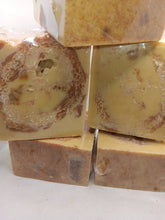 Load image into Gallery viewer, Turmeric Large Loofah Soap