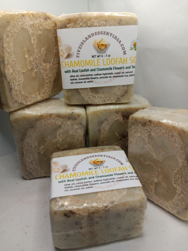 Chamomile Loofah Soap