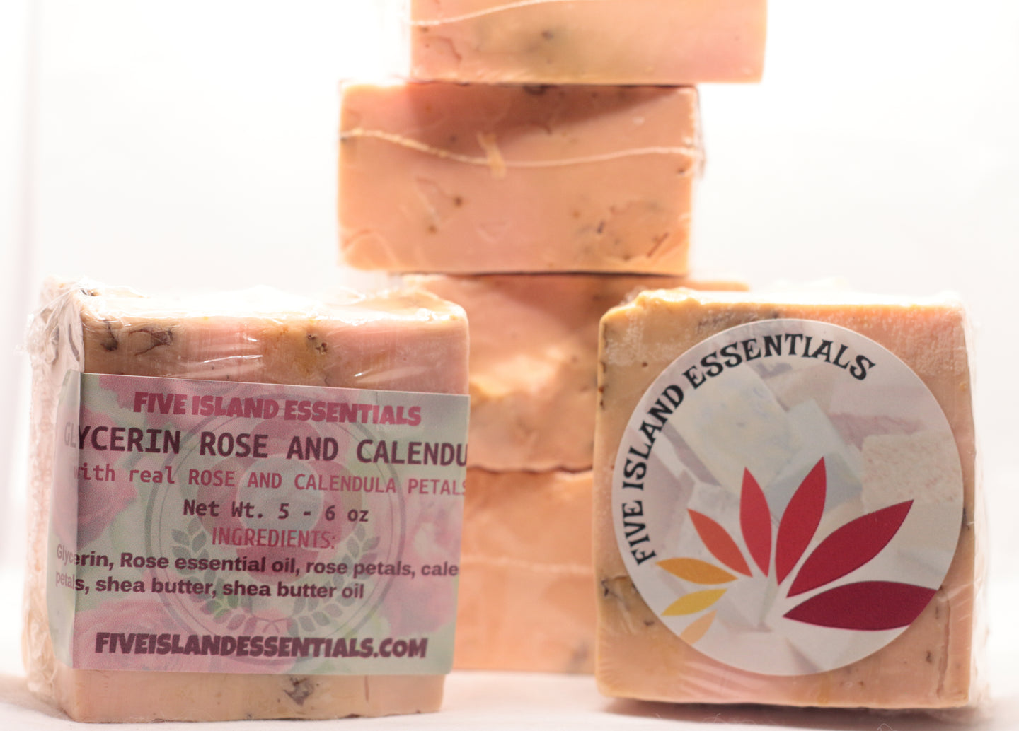 Glycerin Rose and Calendula Soap