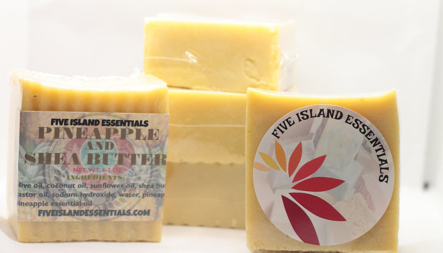 Pineapple and Shea Butter Soap